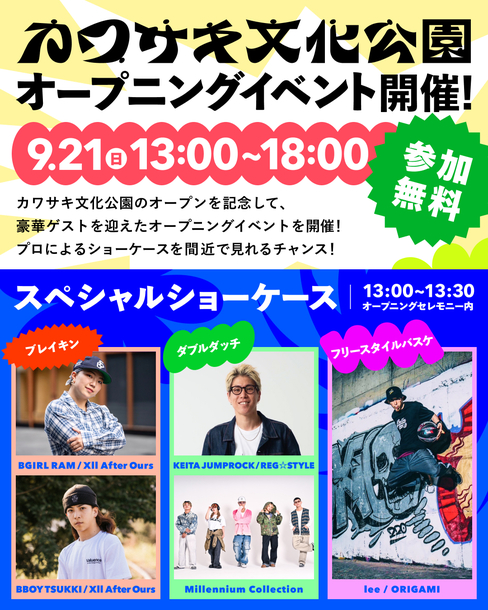 ショーケース出演者
