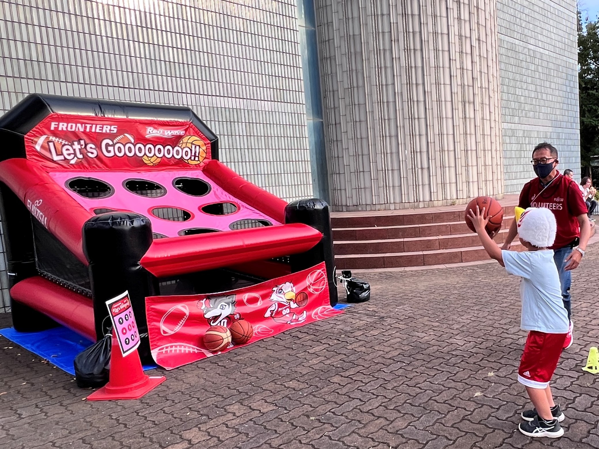 Fujitsu Sports　パス＆シュートチャレンジ (アメフト・バスケ）の画像
