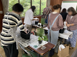 ハーブの寄せ植え講座
