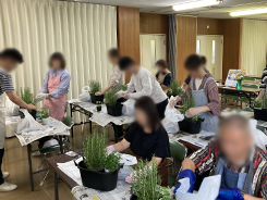 ハーブの寄せ植え講座