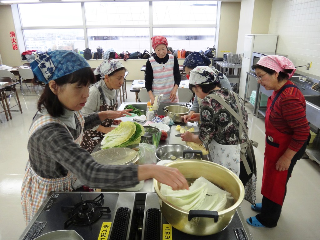 料理の様子