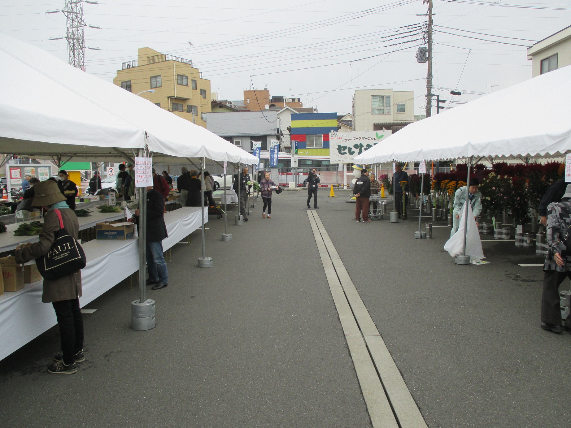 会場内通路