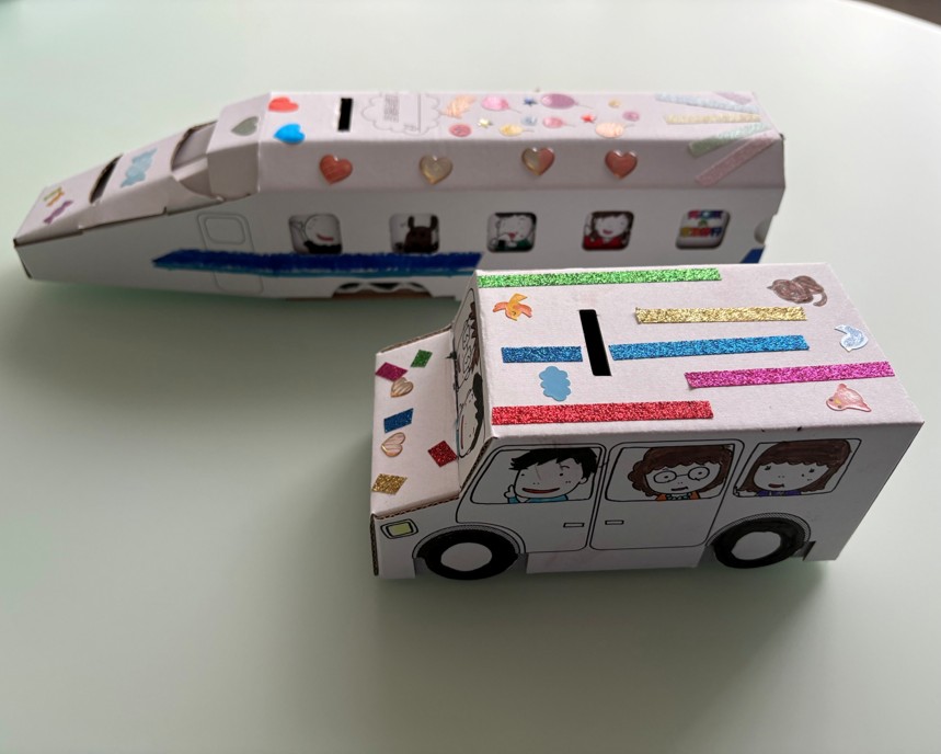 貯金箱作り