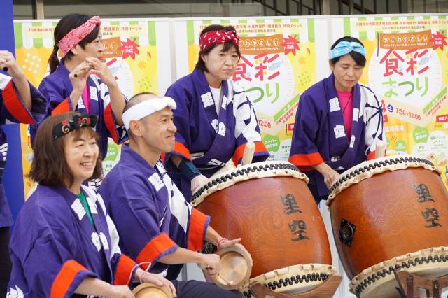 ステージ　和太鼓「里空」