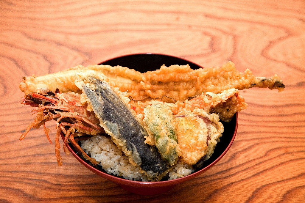 大海老穴子天丼