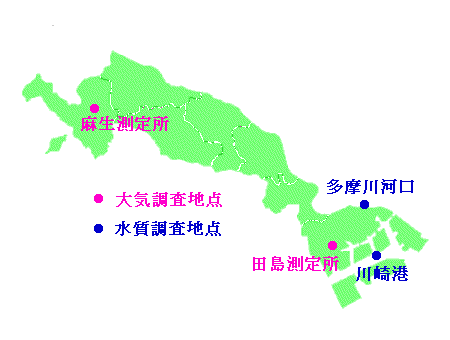 測定地点図