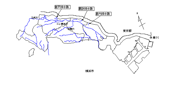 ノニルフェノール詳細環境調査地点図