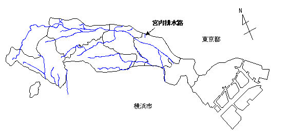 ノニルフェノール詳細環境調査地点図