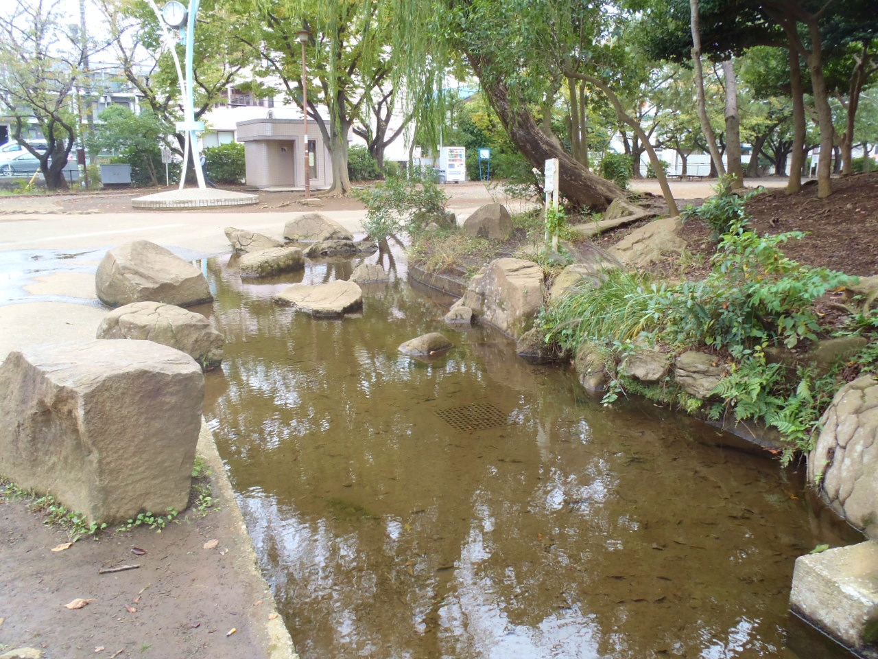 梶ヶ谷第一公園湧水地