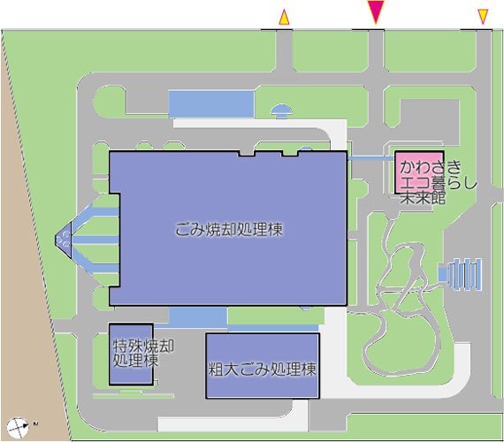 施設配置図