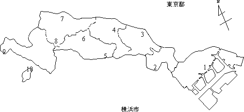 地下水調査地点の図