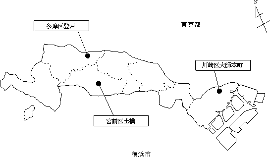 地下水調査地点図