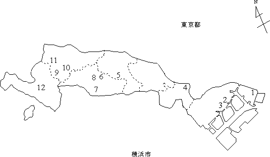 土壌調査地点図