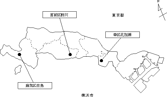 地下水調査地点図