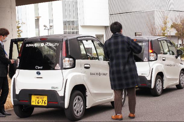 試乗会の様子