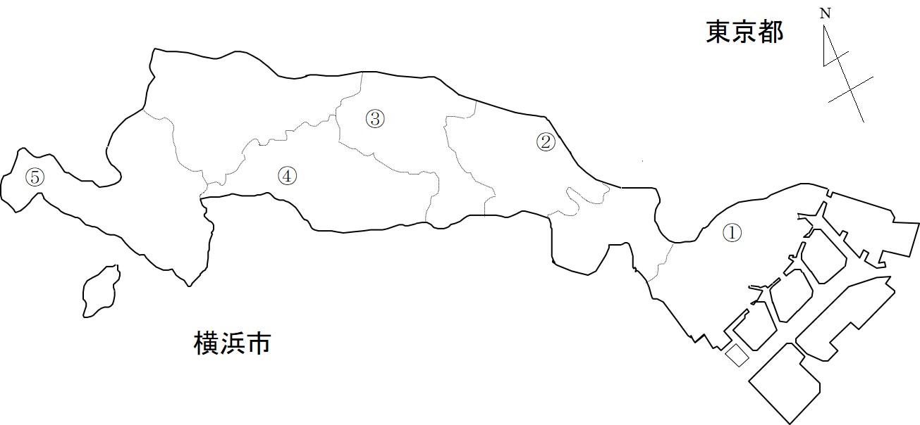 地下水調査地点の図