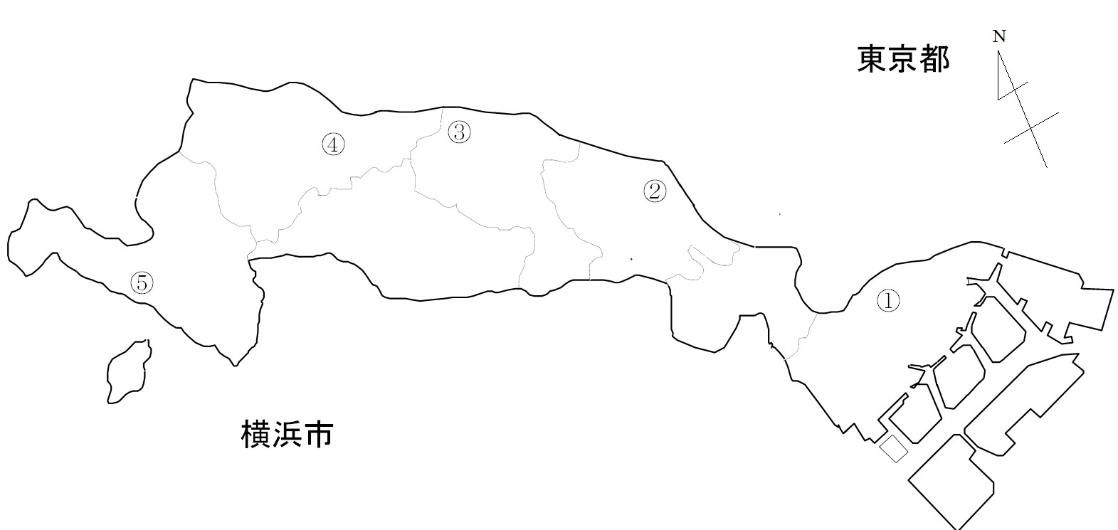 地下水調査地点の図