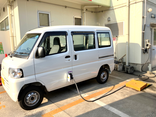 EV(電気自動車)の写真です。