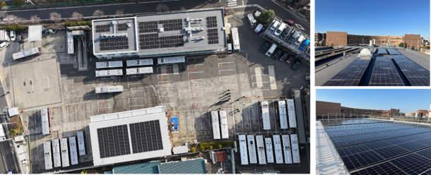 太陽光発電システムの写真です。