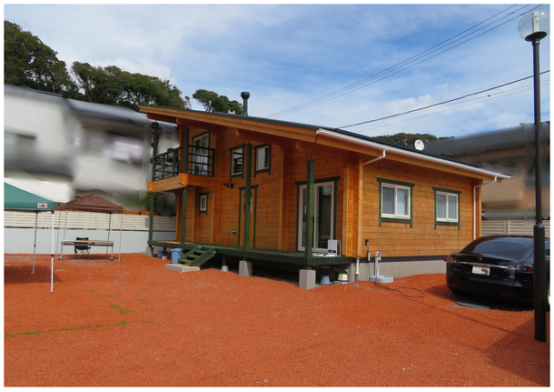 オフグリッドログハウス