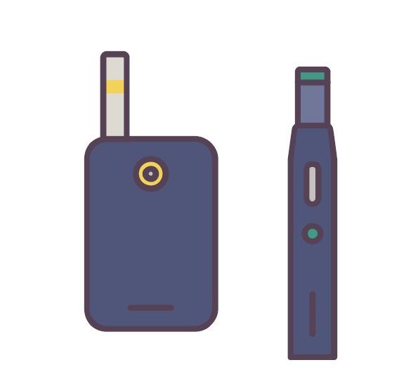 電子タバコのイラスト