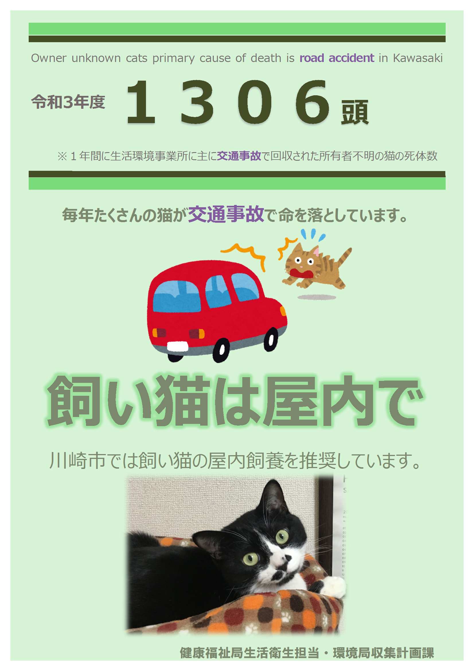 川崎市猫の適正飼養ガイドライン　