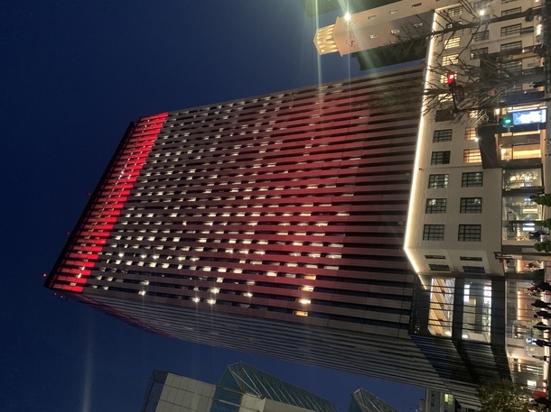 本庁舎ライトアップ