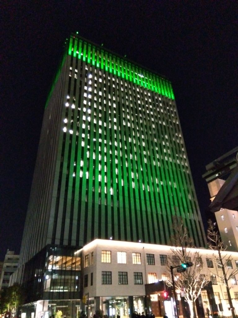 本庁舎ライトアップ