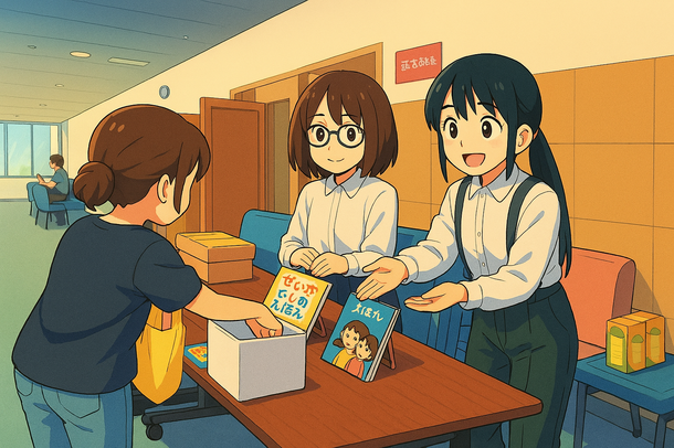 抽選の様子