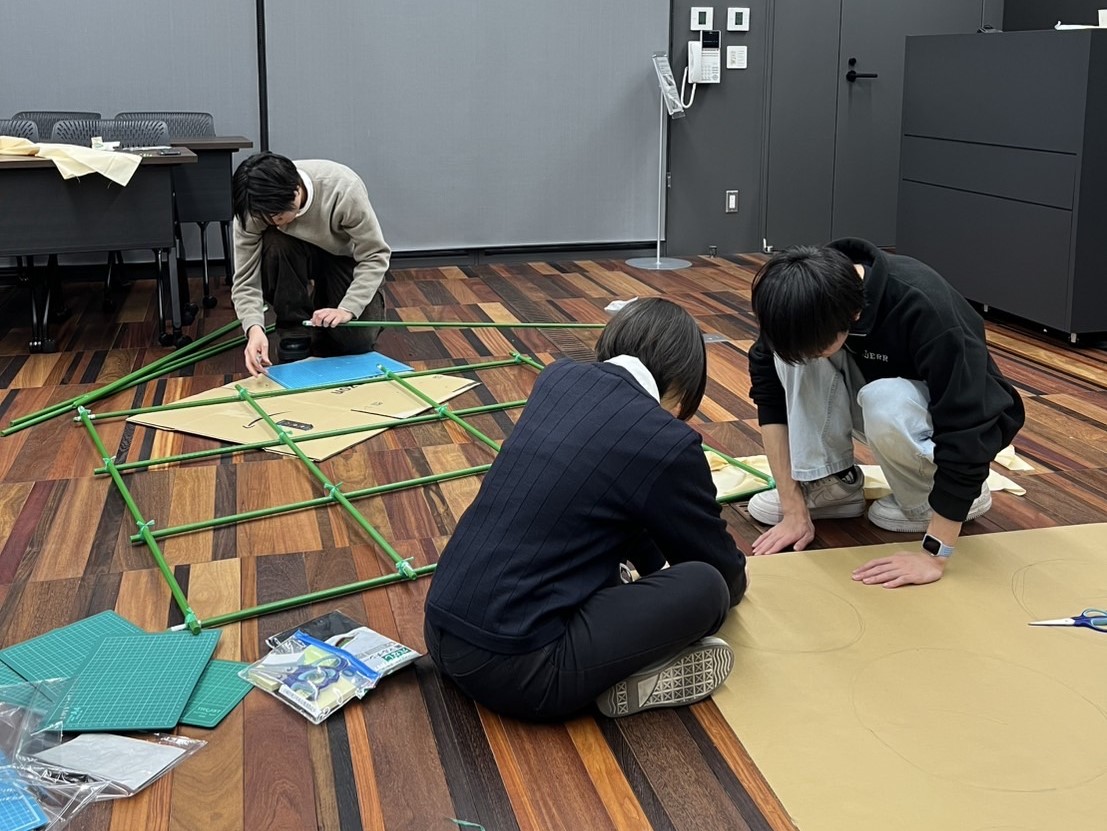 直前準備作業の様子