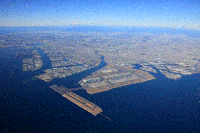 東京国際空港（羽田空港）周辺写真（平成23(2011)年1月撮影）
