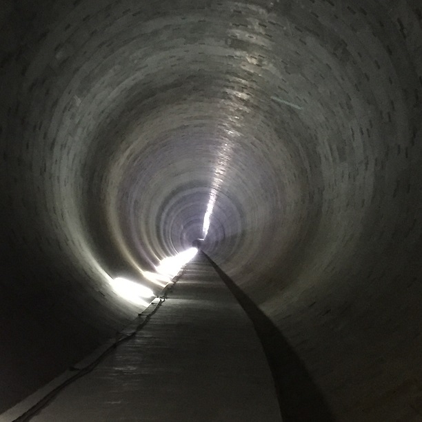 トンネル完成