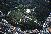 上空から見た王禅寺ふるさと公園
