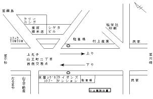 調査地点の拡大図