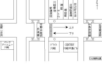 調査地点の拡大地図