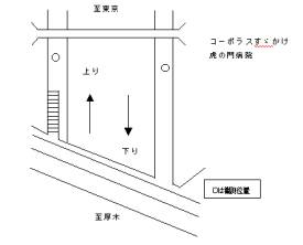 調査地点の拡大地図