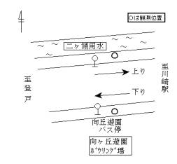 調査地点の拡大図