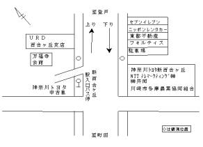 調査地点の拡大図