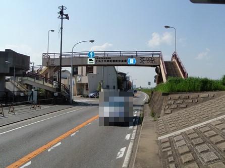 上丸子天神町歩道橋の写真