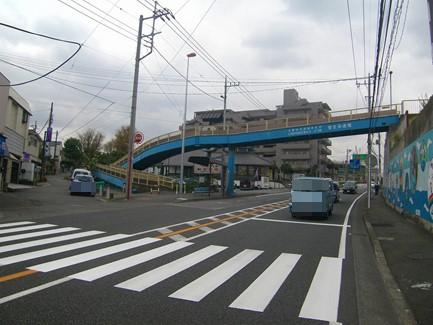 菅生歩道橋の写真