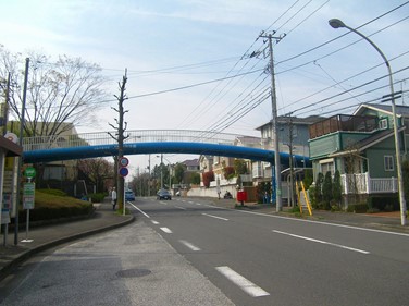 虹ヶ丘歩道橋の写真