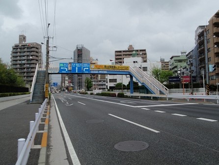 柳町橋歩道橋の写真