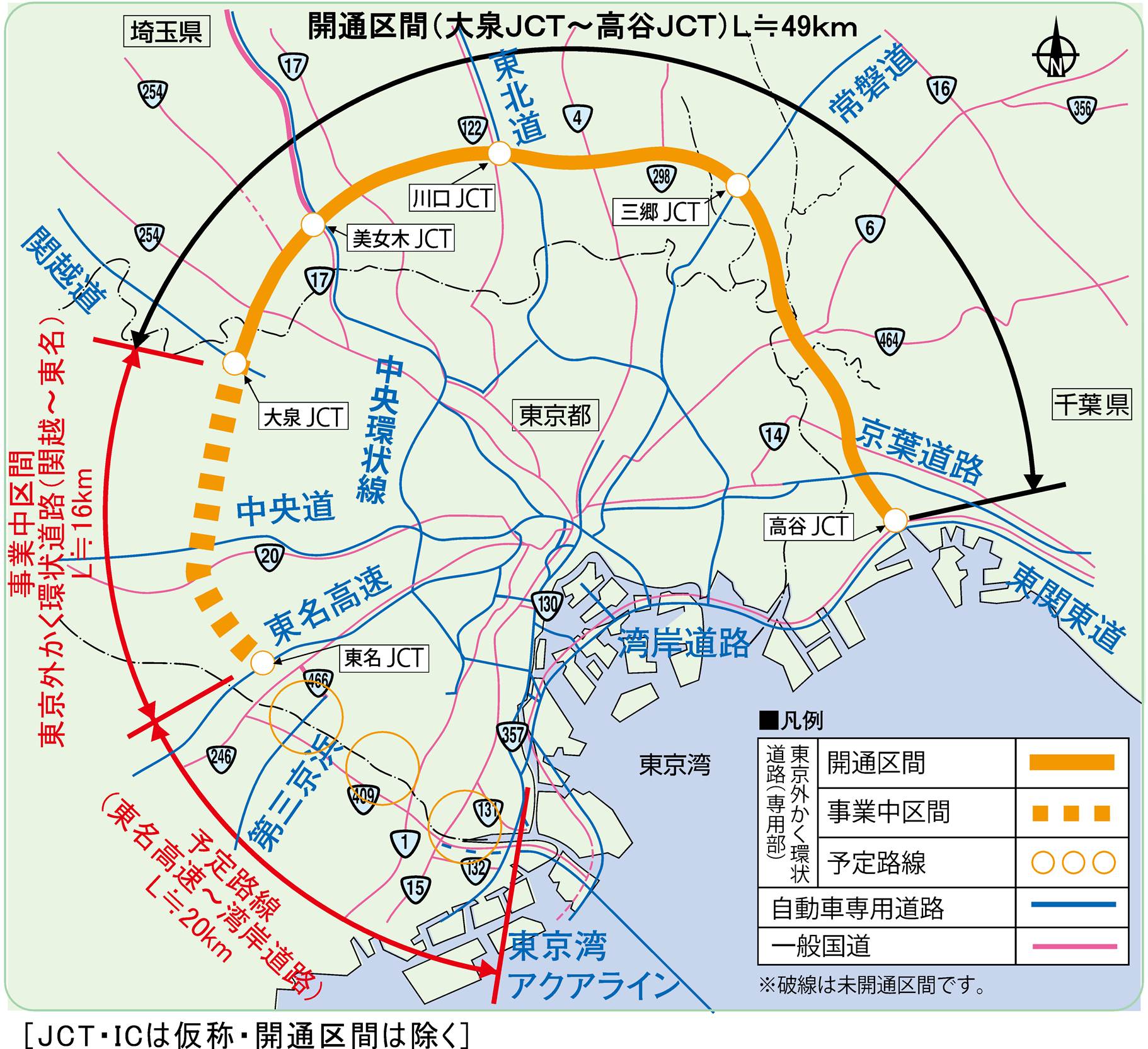 川崎市：川崎縦貫道路