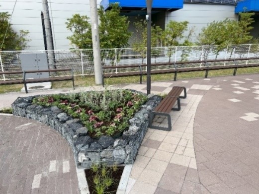 花壇の写真1