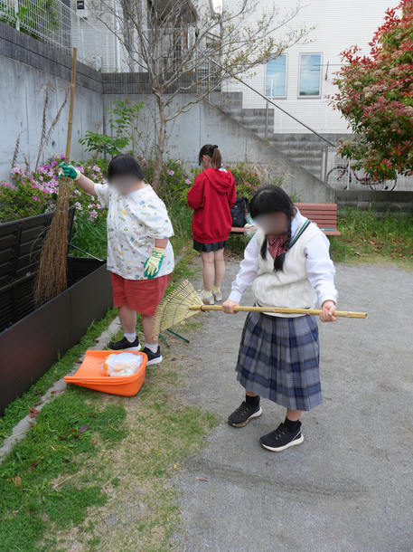 清掃に取り組みます！