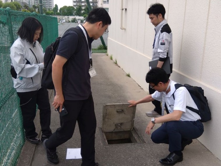 基礎調査の様子