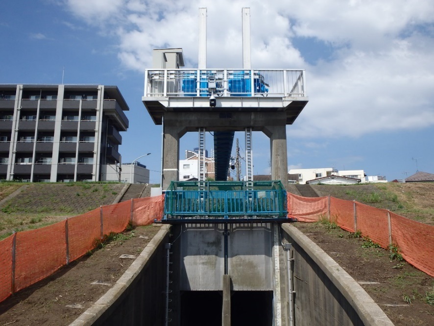 山王排水樋管の画像