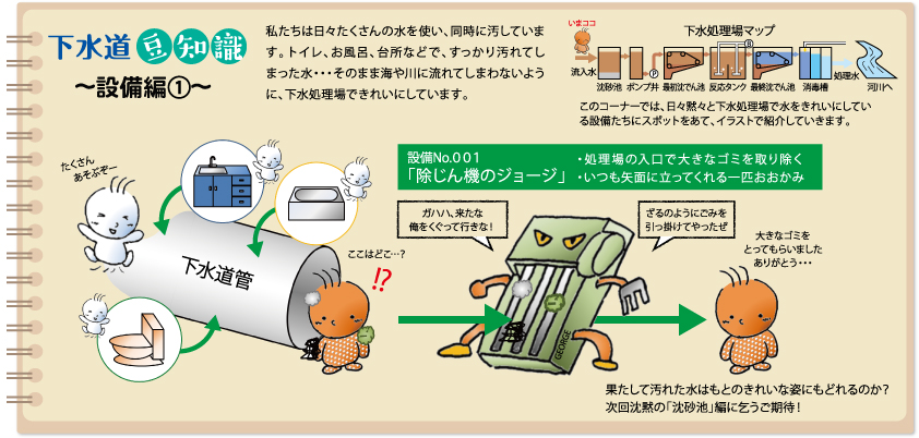 下水道豆知識設備編(1)