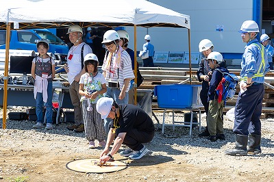 ドローの操作の準備中