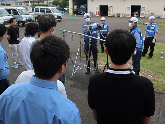 組立式給水タンクに関する訓練(1)